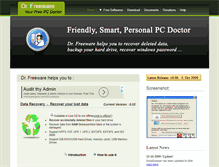 Tablet Screenshot of drfreeware.org